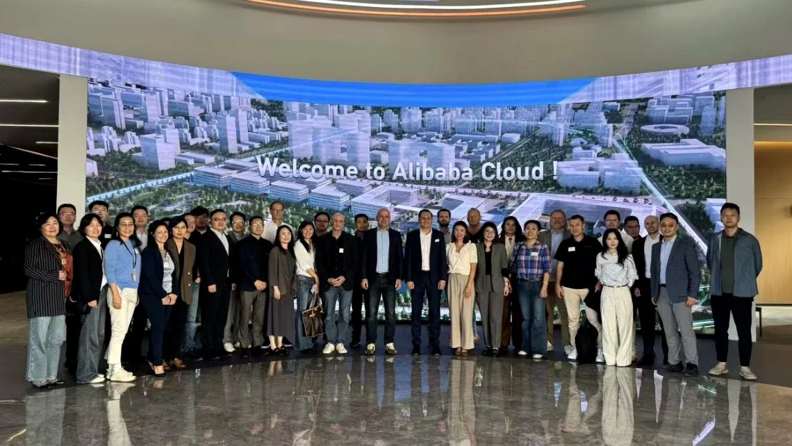 GCC Digitalization Day participants visiting Alibaba Cloud in Hangzhou.